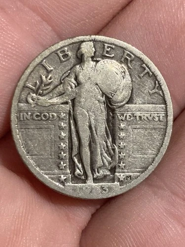 1923 Standing Liberty Quarter Fine Details