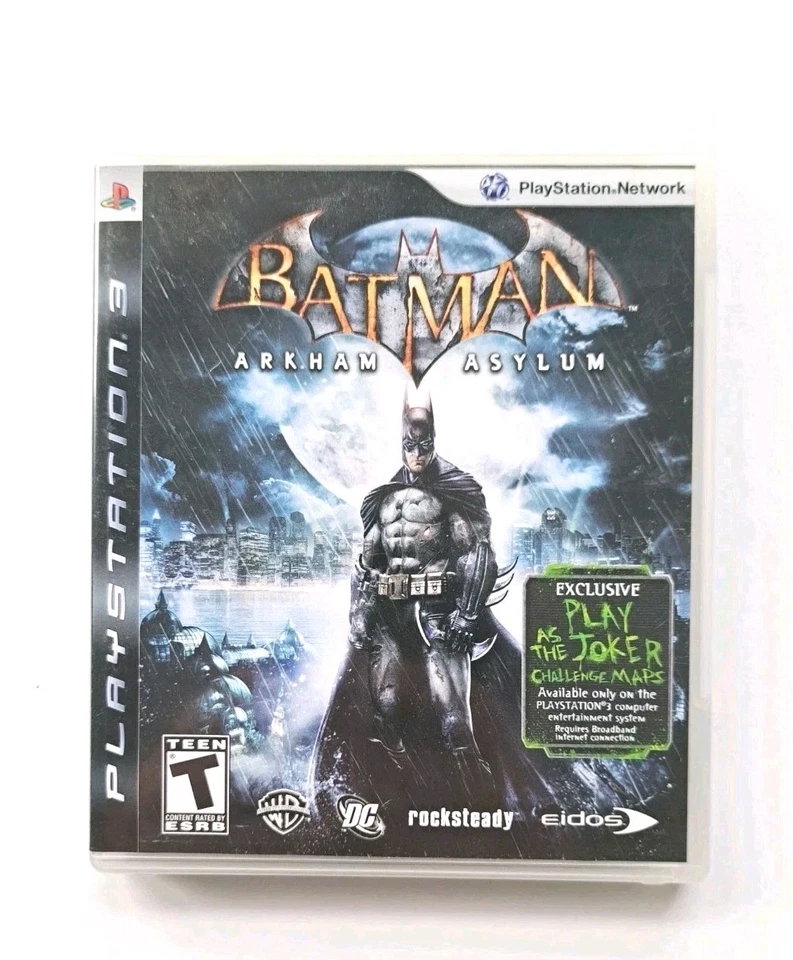 Batman: Arkham Asylum / Arkham City Lot (Sony PlayStation 3, 2009-2011) CIB  - Image 3 of 4