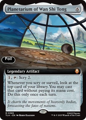 Planetarium of Wan Shi Tong (Extended Art) Foil 385 Avatar: The Last Airbende...