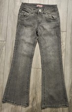 LEVIS LIGHT GRAY 5 POCKET STRETCHY COMFORTABLE JEANS PANTS GIRLS SIZE 10