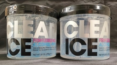 Clear Ice Firm Flexible Hold 32 oz (Pack of 2) Ampro Pro Styl No Alcohol