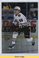 2023 Upper Deck Fleer Ultra Rookies Rainbow Foilboard Kevin Korchinski READ 0il7