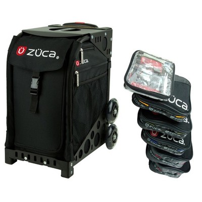 Zuca Obsidian Insert Bag Black Frame 5 Pouches Toiletry Bag Travel