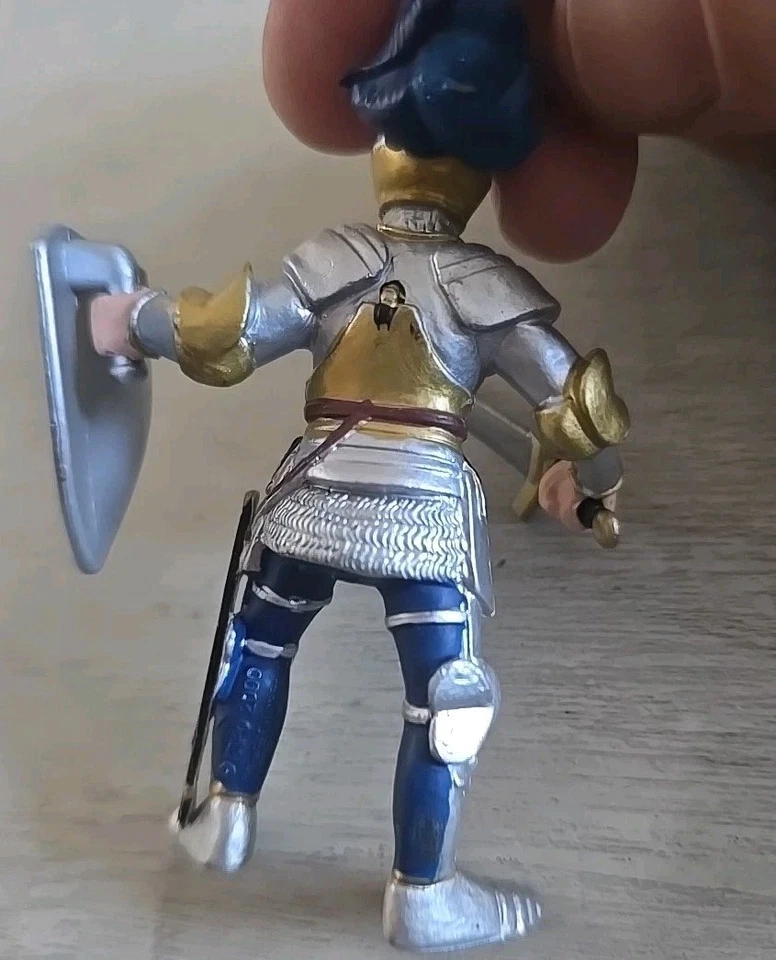 LOTE FIGURAS PAPO Caballeros, Guerreros de Fantasía, Minotauro, Grifo, Gator, Rinoceronte Foto 4 de 4