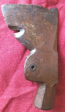 Vintage Carpenter Hex Hammer Head Axe Hatchet Nail Puller Tool