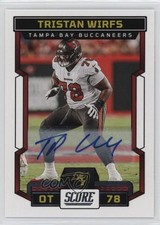 2023 Score Signatures Tristan Wirfs #63 Auto 3hd