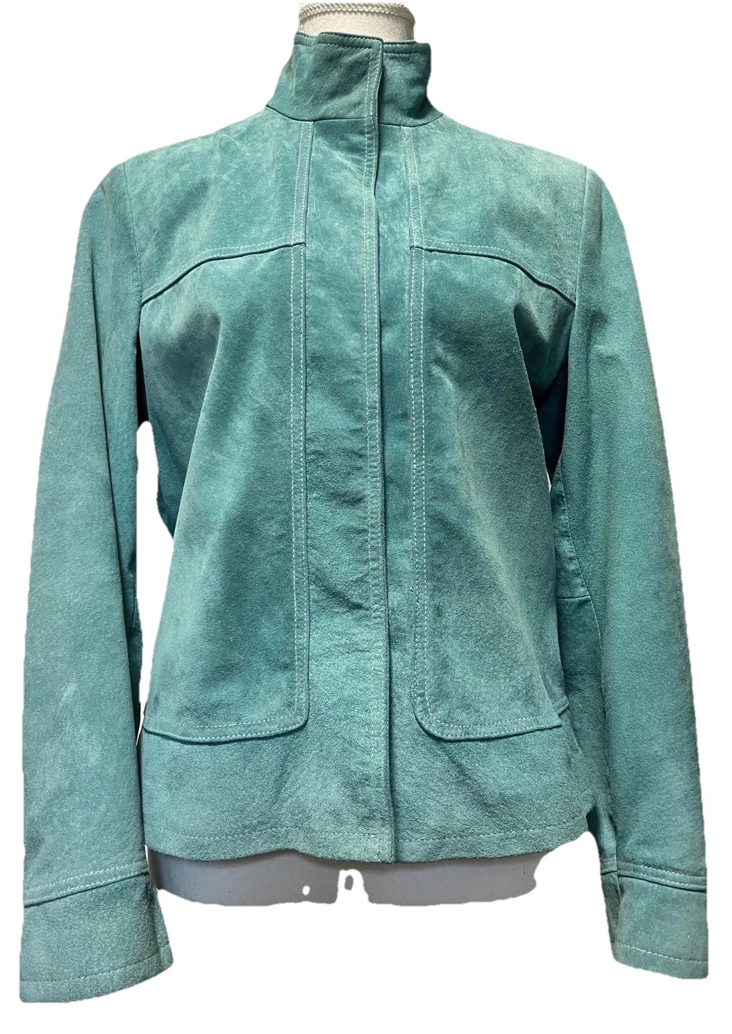 Marshall Fields Medium Suede Leather Jacket coat … - image 3