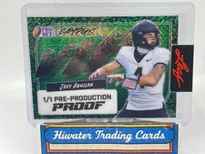 2023 LEAF Pro Set Metal Football Pre-Production Proof 1/1 ***Pick Your Player***