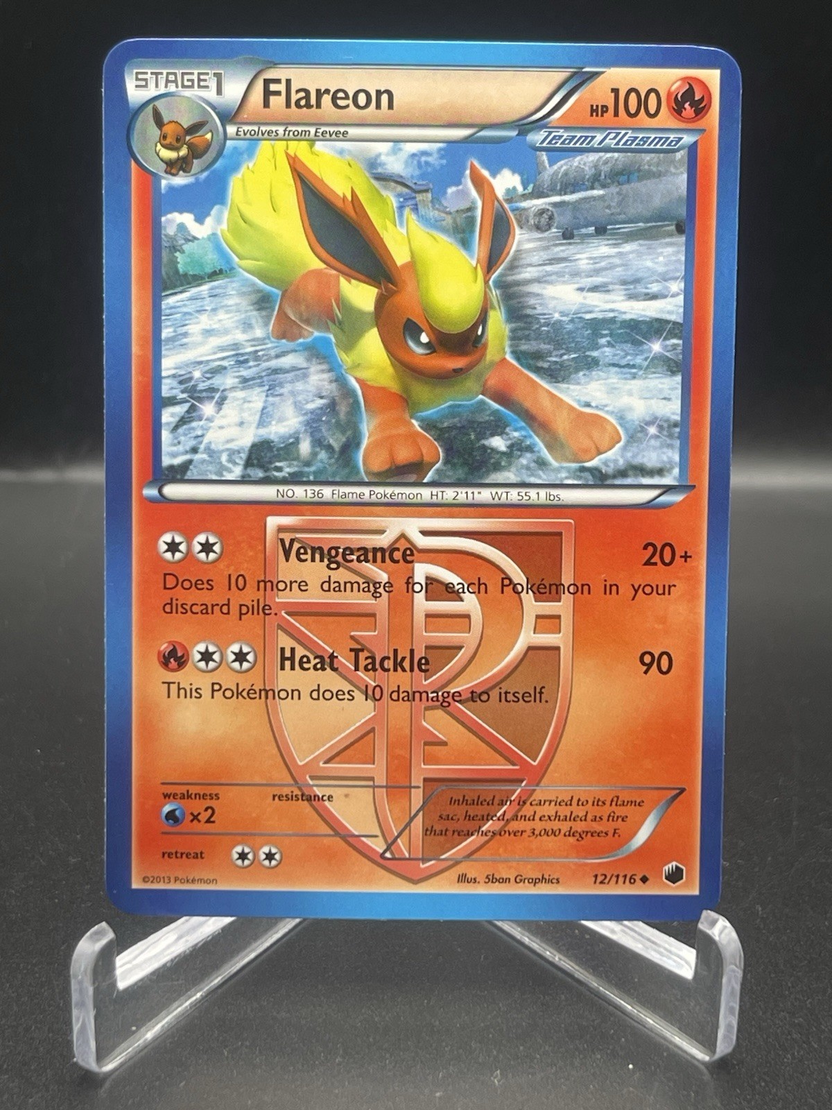 Flareon (Team Plasma) 12/116 Plasma Freeze Regular