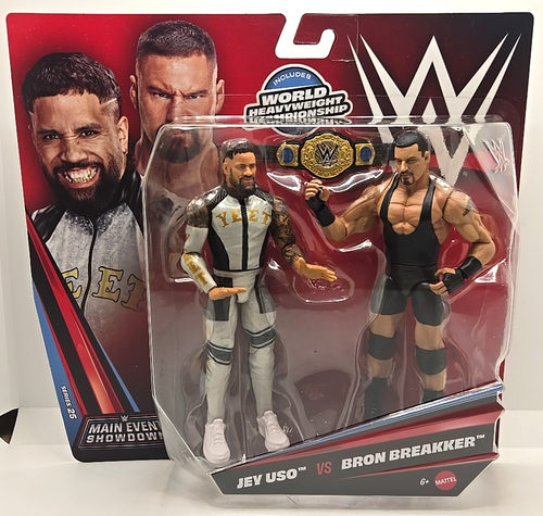 attel WWE Bron Breakker Elite Collection Figura de acción con