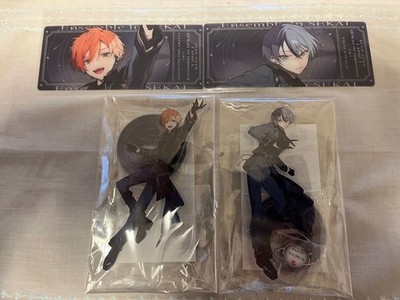 Ensemble Stars Akito Shinonome Toya Aoyagi Acrylic Stand Ticket Card Set Age 14+