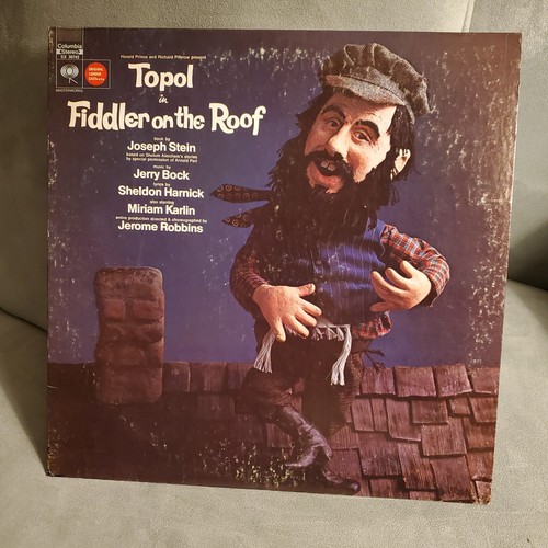 Topol in Fiddler on The Roof LP Columbia SX 30742 NM/EXC | eBay