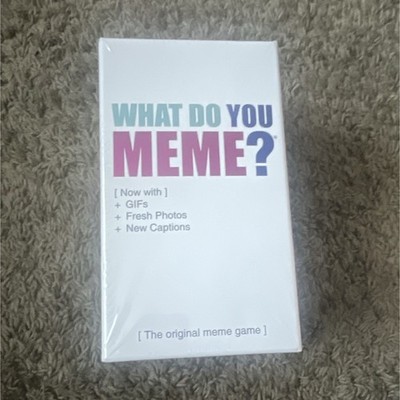 What Do You Meme? Original Meme Card Game, Comedy, 3-6 Players, 17+, 2024