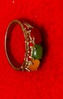 Vintage Avon 925 Jade Ring Green Red Yellow.  — photo 6