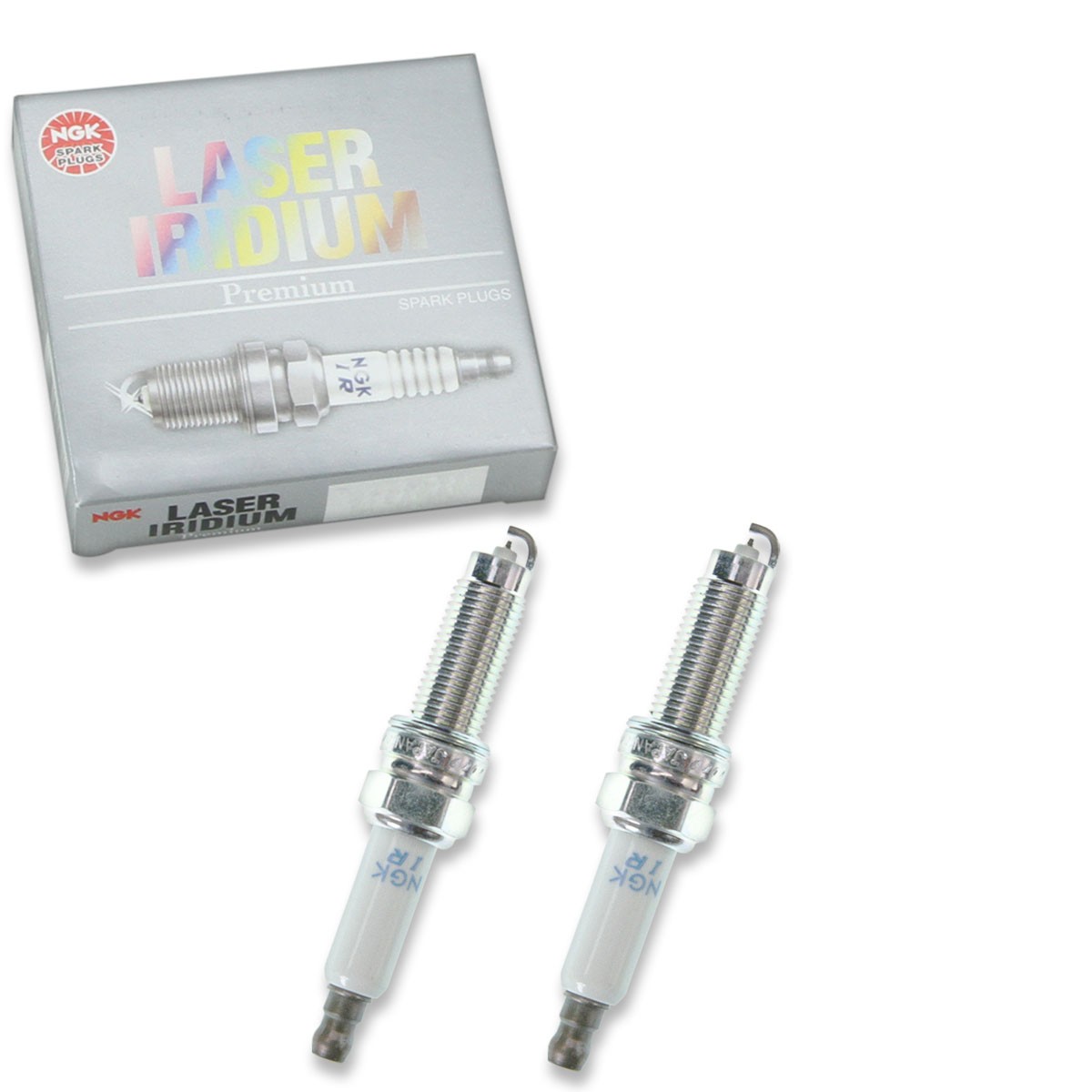 2 pc NGK 1961 ILZKR7A Laser Iridium Spark Plugs for 7431 101 905 622 fm