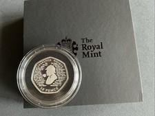 UK 2019 SHERLOCK HOLMES PROOF SILVER PIEDFORT 50p. Lmited Edition Of 2,500