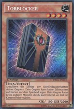 YuGiOh Torblocker DRLG-DE034 Secret Rare Excellent unl.