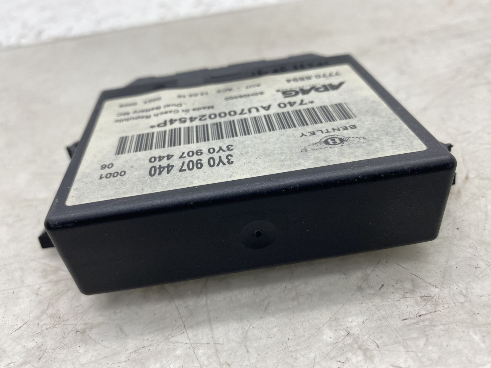 2010-2020 BENTLEY MULSANNE OEM BATTERY CONTROL MODULE UNIT 3Y0907440
