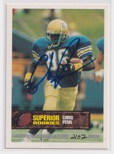 1994 Superior Rookies Autographs Chris Penn Auto /6000 #79