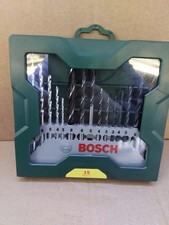 Bosch Powertool Accessories Mini x Line Twist Drill Bit 15 Piece New.
