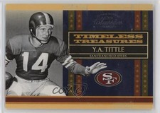 2008 Donruss Classics Timeless Treasures 34/1000 YA Tittle #TT-1 HOF 3hd