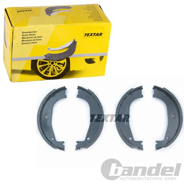 Textar HANDBREMSBACKEN-SATZ Ø160,5Mm Passend FüR BMW 3 Z1 Z3 | 91045500-image