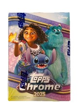 2025 TOPPS CHROME DISNEY BLASTER BOX--- FACTORY SEALED - FAST SHIP!