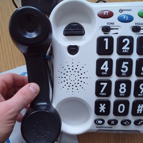 Geemarc Amplipower 50 - Amplified Corded Telephone with Tone and Volume control - Photo 5/7