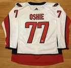 T.J. Oshie Signed Washington Capitals Jersey PSA/DNA NHL Auto USA See Pics