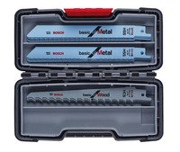 Bosch SäBelsäGeblatt-Set Wood And Metal Basic 15-Teilig 2607010901 In Tough-Box