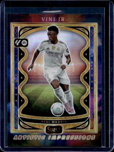 2025-26 Panini Select La Liga Vini Jr. Artistic Impressions #25 Real Madrid