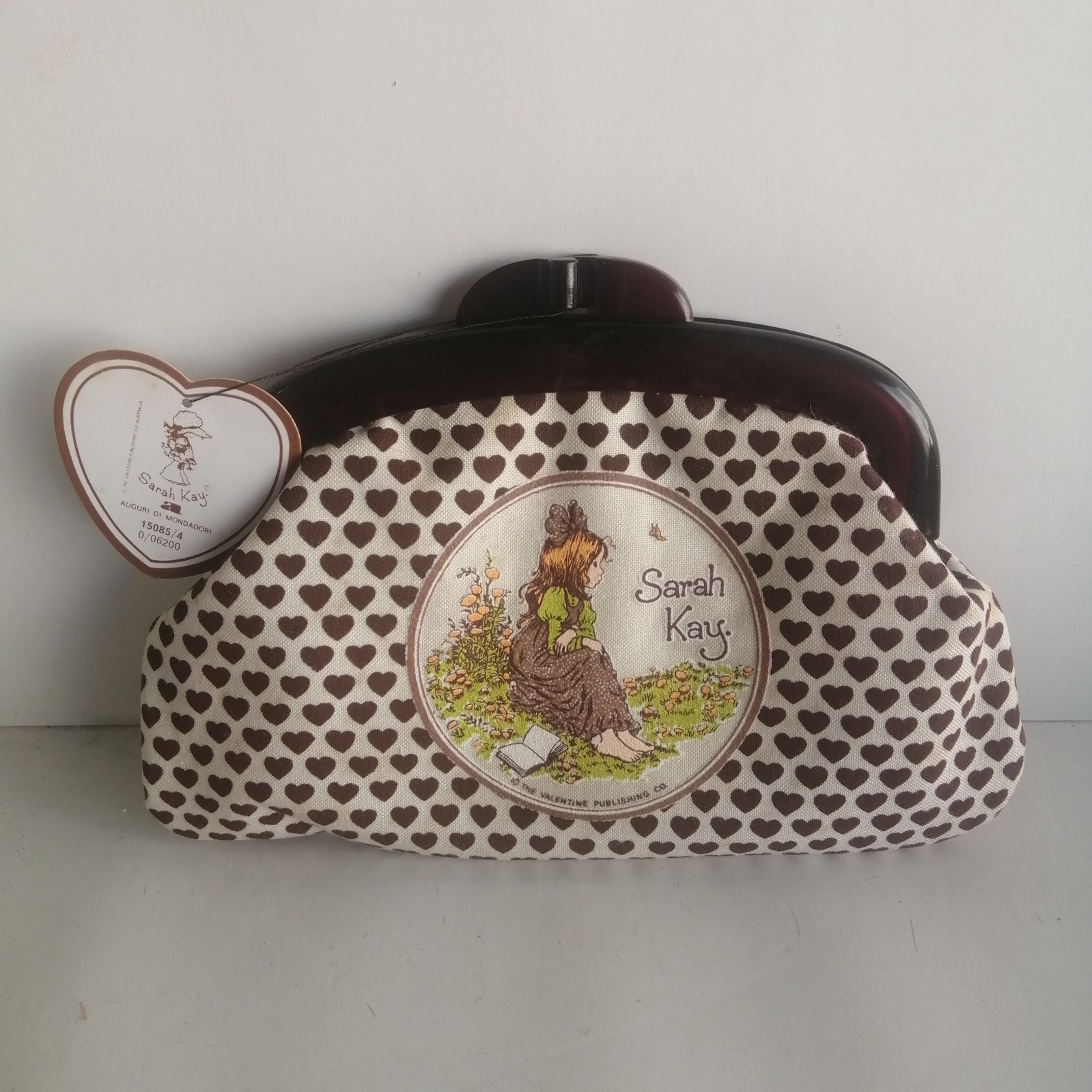 Raro Borsello Vintage Sarah Kay Mondadori Anni 80 - Gancio Cuori