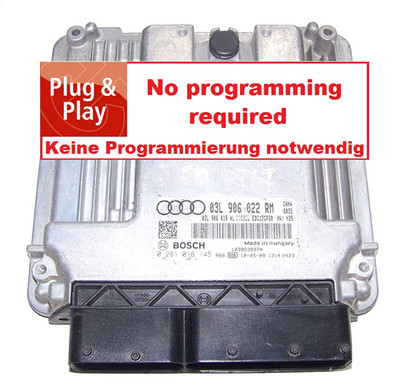 Steuergerät Audi A4 A5 2,0l TDI 125KW CAHA 03L906022RM 0281016145 UNLOCK ECU ECM