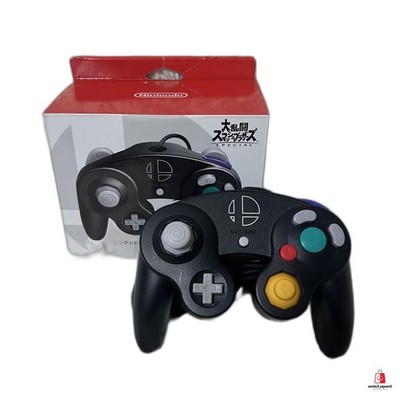Nintendo Official Game Cube Controller Super Smash Bros Black Ultimate Switch JP