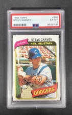 1980 Topps #290 Steve Garvey, Los Angeles Dodgers PSA 6