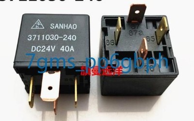 1 PCS NEW SANHAO 3711030-240 Automotive Relay 4-pin DC24V 40A *hu