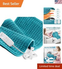 Electric Heating Pad for Back: 33" x 17" Extra Large Heat Pad for Shoulder ...