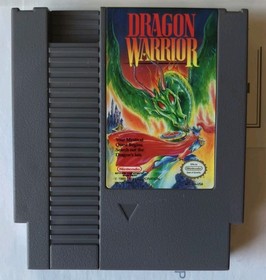Nintendo Power Gamepak ED. Dragon Warrior Role Playing NES 1989 NTSC-U/C CIB FS