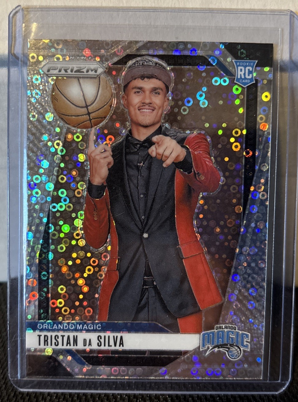 Tristan Da Silva 2024-25 Panini Prizm Fast Break Silver Disco #256 Magic