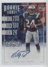2016 Panini Contenders Rookie Cracked Ice Ticket 2/24 Cyrus Jones #126 Auto 00ws