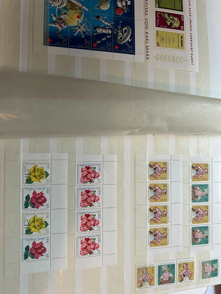 Block Zusammendrucke SAMMLUNG DDR - Bild 4 von 4