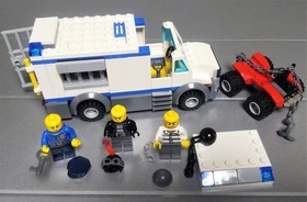 LEGO City Police Van Buggy 60172 60043 60138 Helicopter Sticker Unused