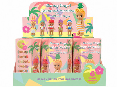 Sonny Angel Summer Vacation Series Blind Box Display Box 6 Figures Sealed New
