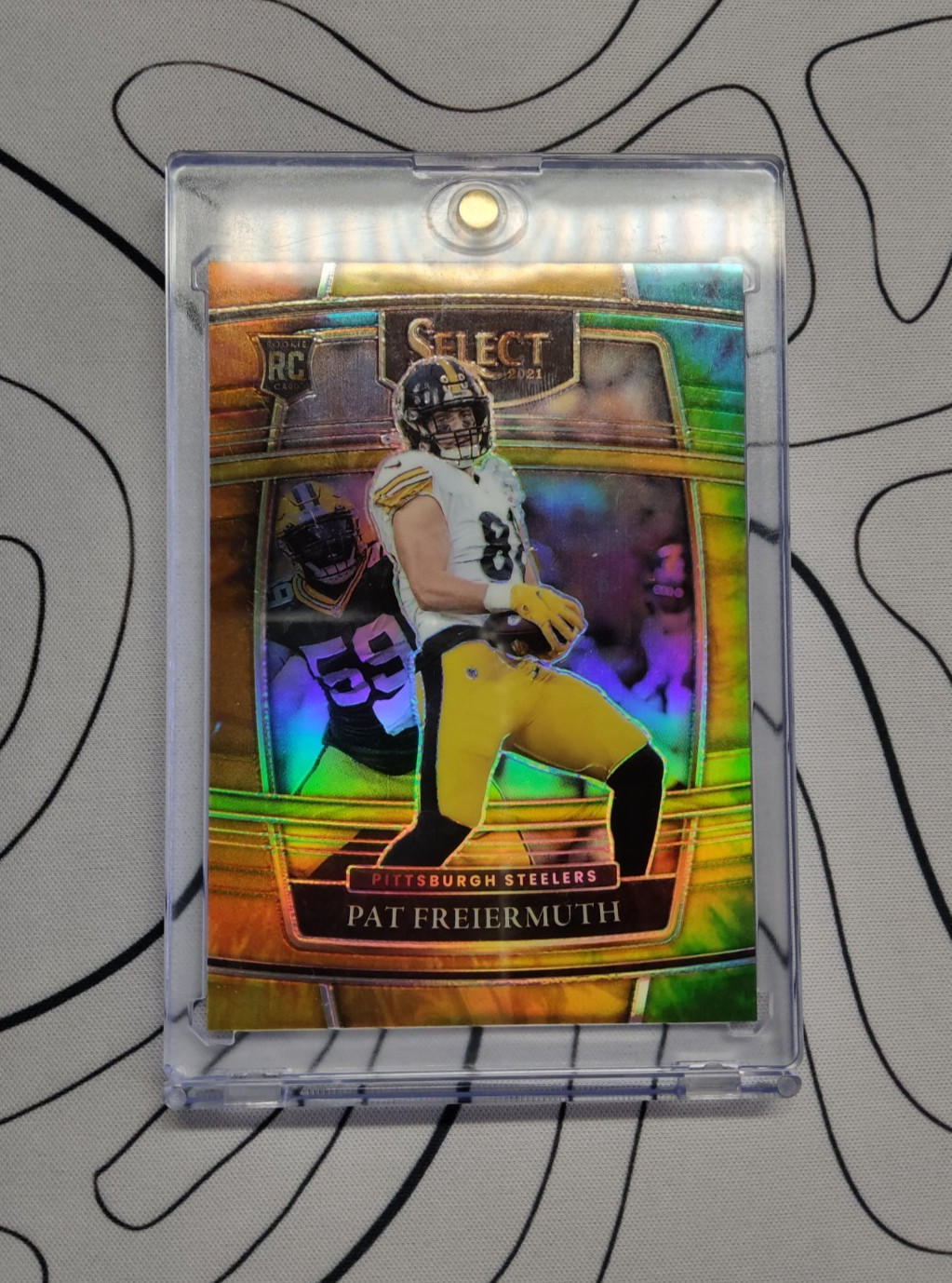 PAT FREIERMUTH 2021 Panini - Tie Dye Select RC 18/25 #59 SUPER CLEAN