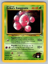 Erika's Exeggcute 77/132 Gym Heroes Common