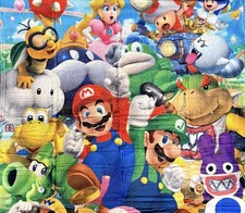 Mario Cart Silky Throw Blanket 40"x50"