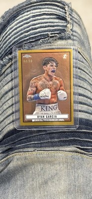 Ryan Garcia Gold /50 Topps Chrome Boxing 2025
