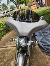 Fairing Batwing Windshield 4 2018-2025 INDIAN SCOUT BOBBER Universal ABS