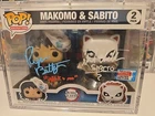 Funko POP! Demon Slayer Makomo Sabito SIGNED Ryan Bartley Max Mittelman JSA MINT