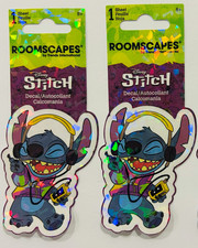 ROOMSCAPES STITCH Holographic DECALS LILO  Stitch Disney - NEW 2 pack Sale